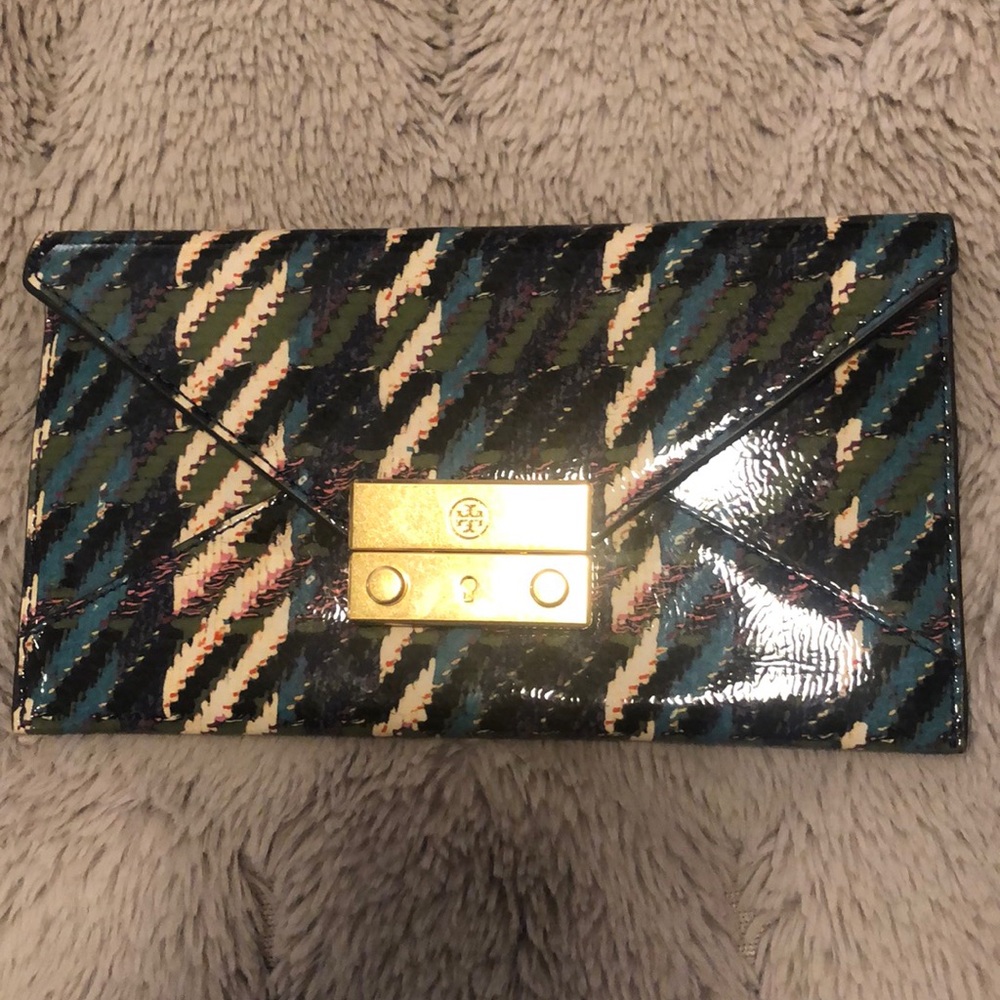 Tory Burch Juliette TweedEnvelope Pouch